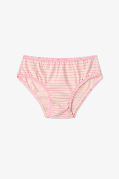 Kız Çocuk Flory Çiçekli Pamuklu 5'li Slip Külot