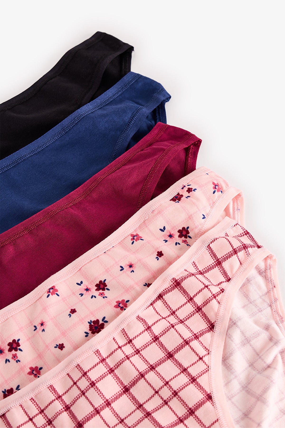 Daisy Check Ekoseli 5'li Slip Külot