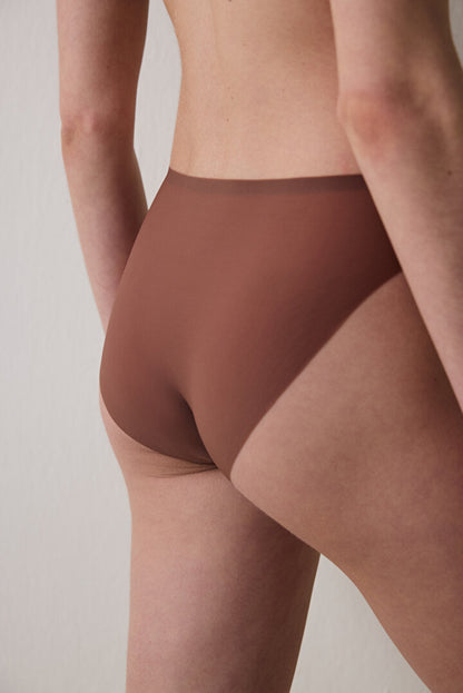 Zerogaram - Invisible Light Kahverengislip Külot