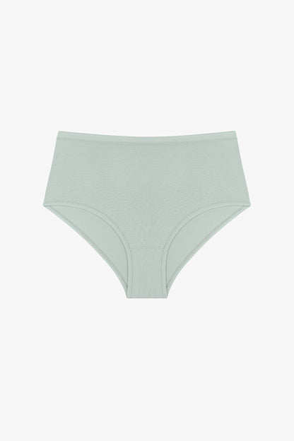 Renkli Softies 3'lü Pamuklu Yüksek Bel Slip Külot