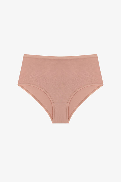 Renkli Softies 3'lü Pamuklu Yüksek Bel Slip Külot