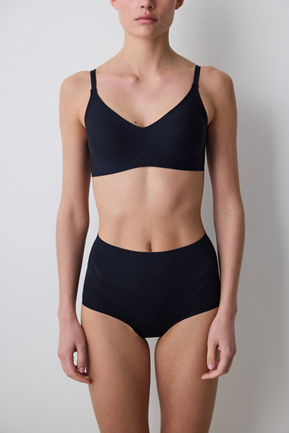 #izbırakmaz Siyah Light Slip Korse