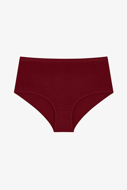 Woodrose Çiçekli Yüksek Bel 3'lü Slip Külot