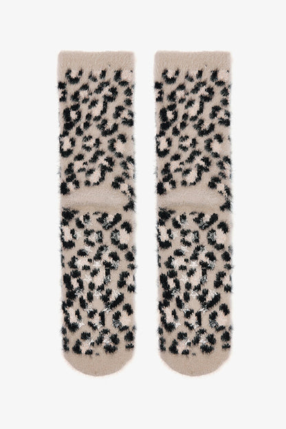 Açık Bej Leopar Desenli Ev Patiği Pn300ro425sk-pn73 - Açık Pembe - Penti