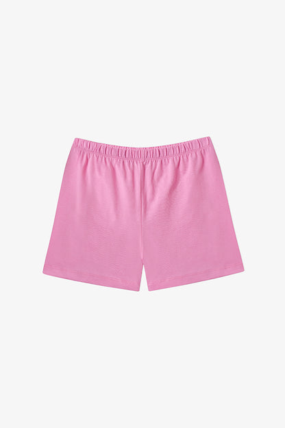 Kız Çocuk Pembe Fresh Picnic Kısa Kollu 2'li Pijama Takımı