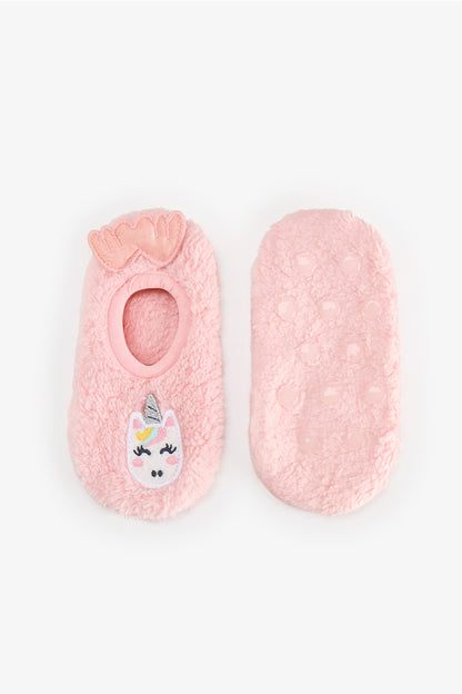 Kız Çocuk Pembe Unilove Unicorn Desenli Çetik