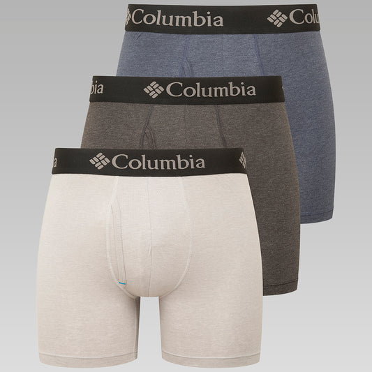 Columbia Stretch Solid 3'lü Erkek Boxer