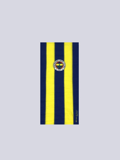Fenerbahçe Retro Çubuklu Baskı Unisex Boyunluk