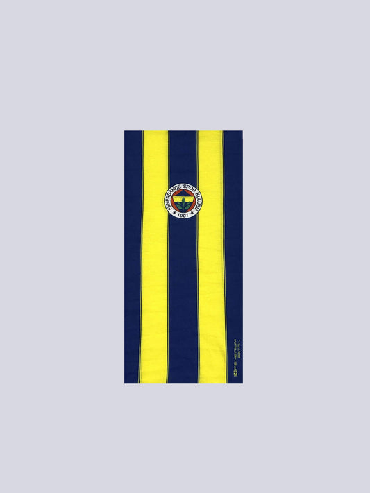 Fenerbahçe Retro Çubuklu Baskı Unisex Boyunluk