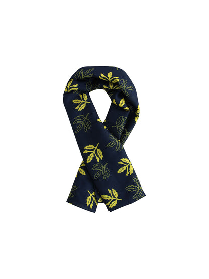 Fenerbahçe Lacivert Sarı Unisex Palamut Pattern Fular