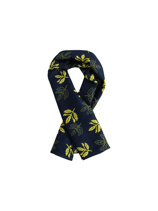 Fenerbahçe Lacivert Sarı Unisex Palamut Pattern Fular