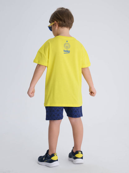 Fenerbahçe Sarı 24/25 Basketbol Yellow Tshirt