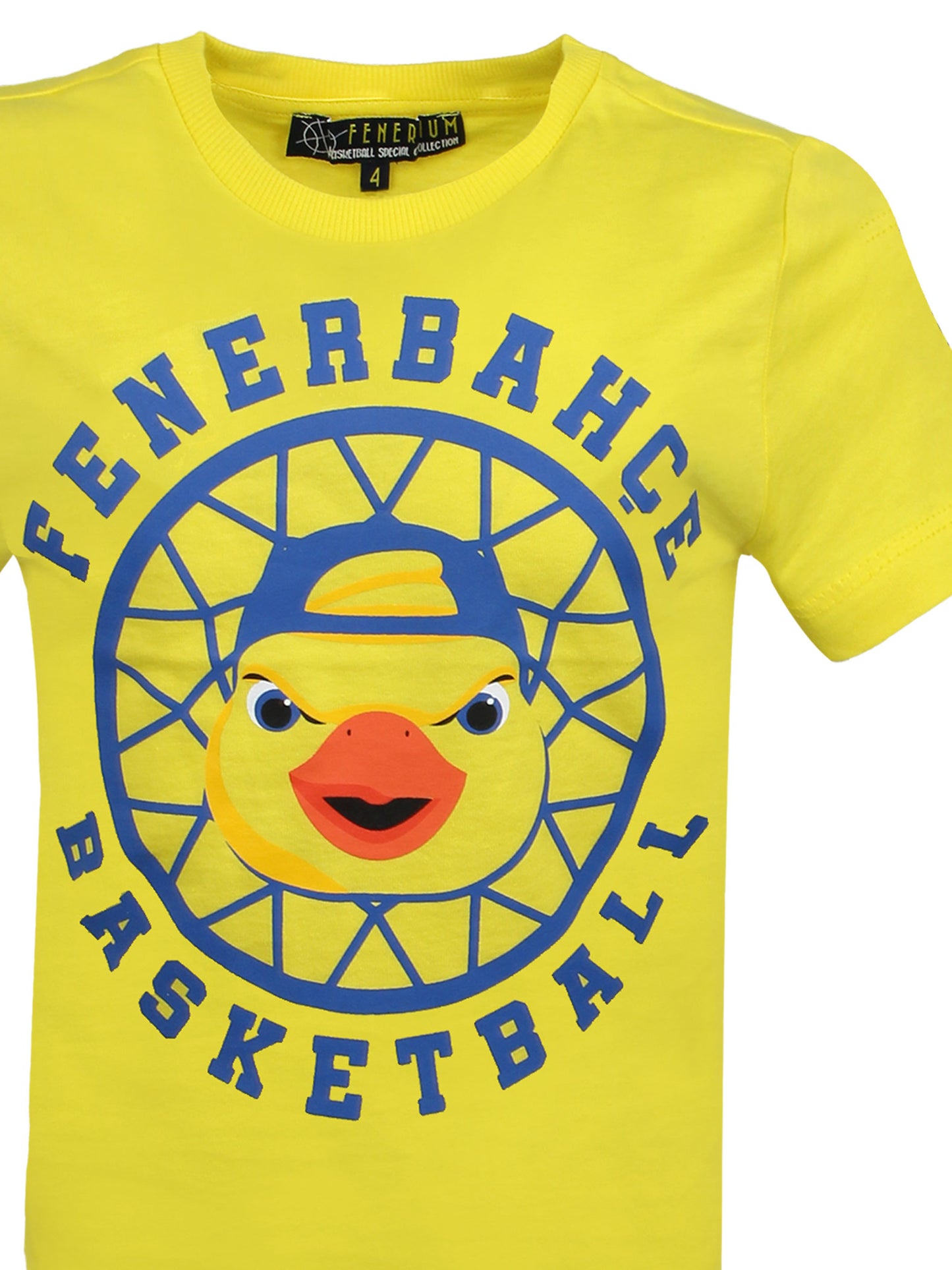 Fenerbahçe Sarı 24/25 Basketbol Yellow Tshirt