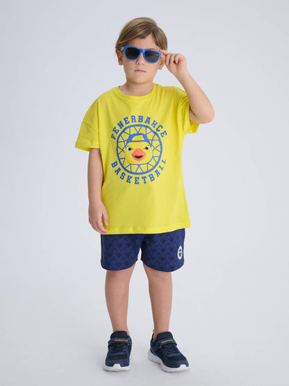 Fenerbahçe Sarı 24/25 Basketbol Yellow Tshirt