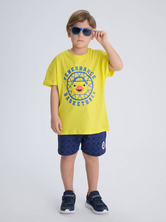Fenerbahçe Sarı 24/25 Basketbol Yellow Tshirt