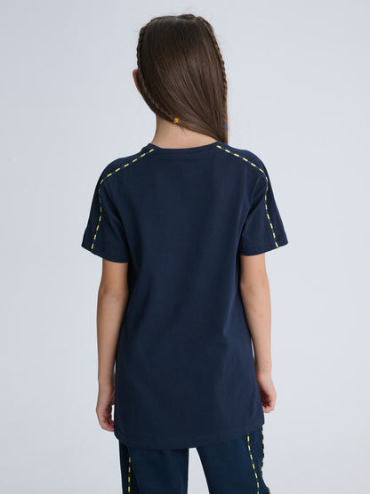 Fenerbahçe Lacivert Tribün Çocuk Basic Tshirt