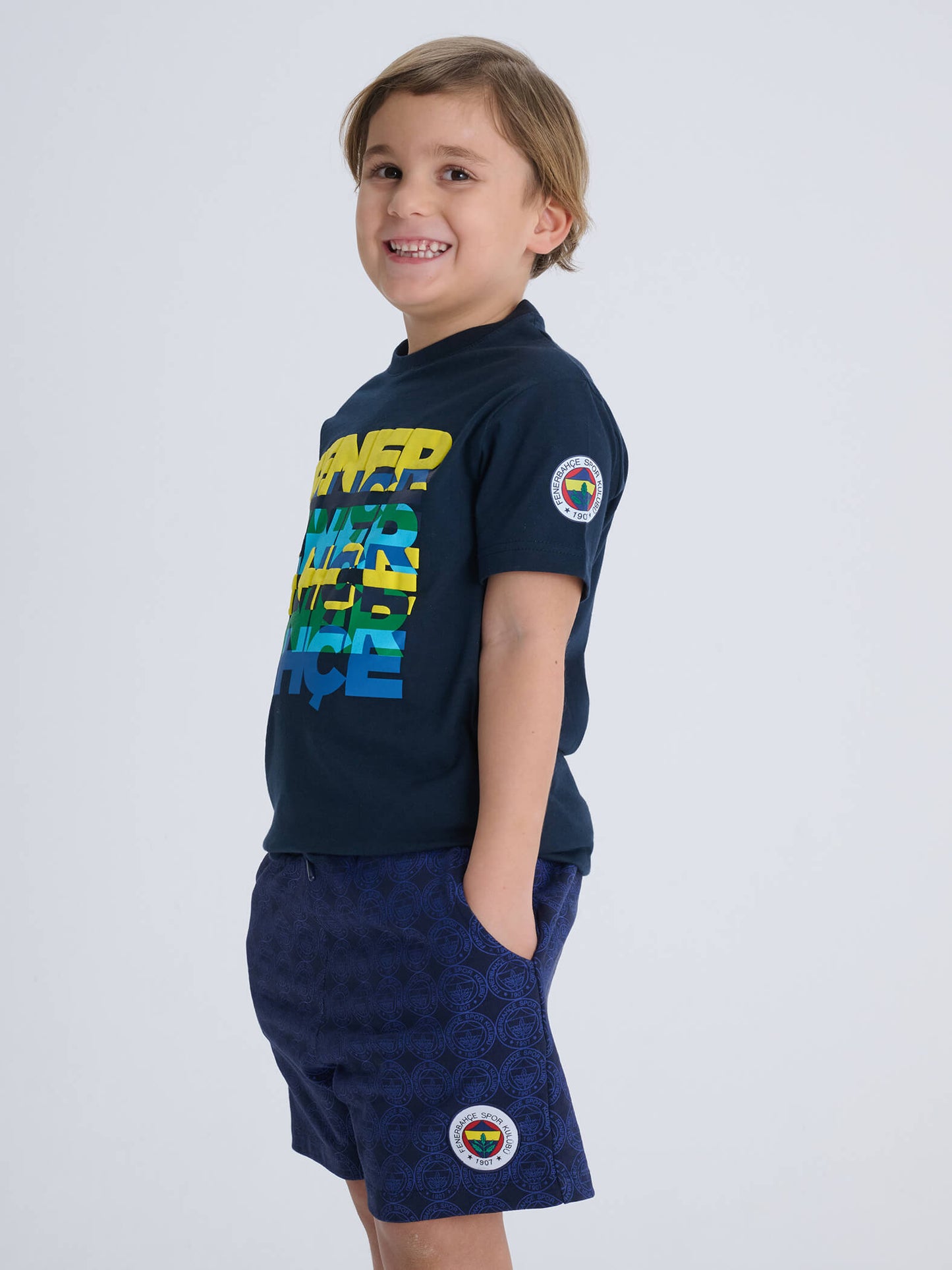 Fenerbahçe Lacivert Tribün Çocuk Tshirt