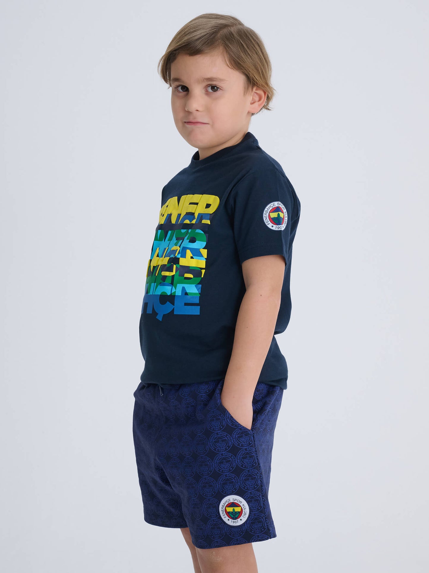 Fenerbahçe Lacivert Tribün Çocuk Tshirt