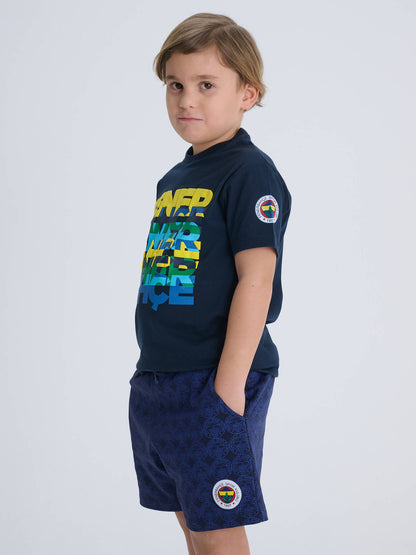 Fenerbahçe Lacivert Tribün Çocuk Tshirt