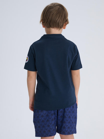 Fenerbahçe Lacivert Tribün Çocuk Tshirt
