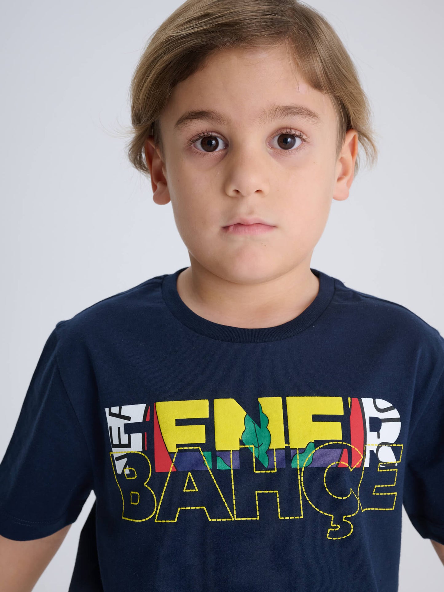 Fenerbahçe Lacivert Tribün Çocuk Tshirt