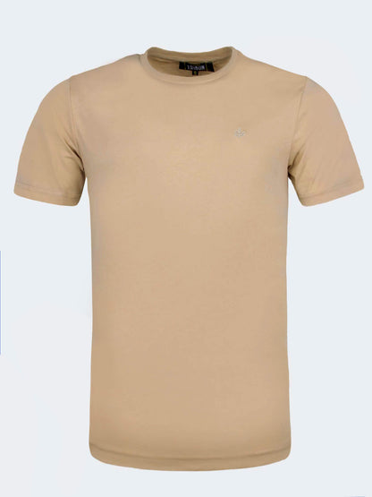 Erkek Taş Süper Basic Bisiklet Yaka Tshirt