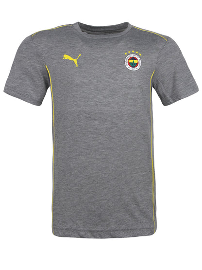 Fenerbahçe Puma Gri Melanj Tshirt