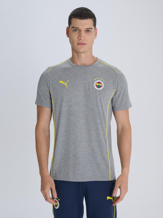 Fenerbahçe Puma Gri Melanj Tshirt