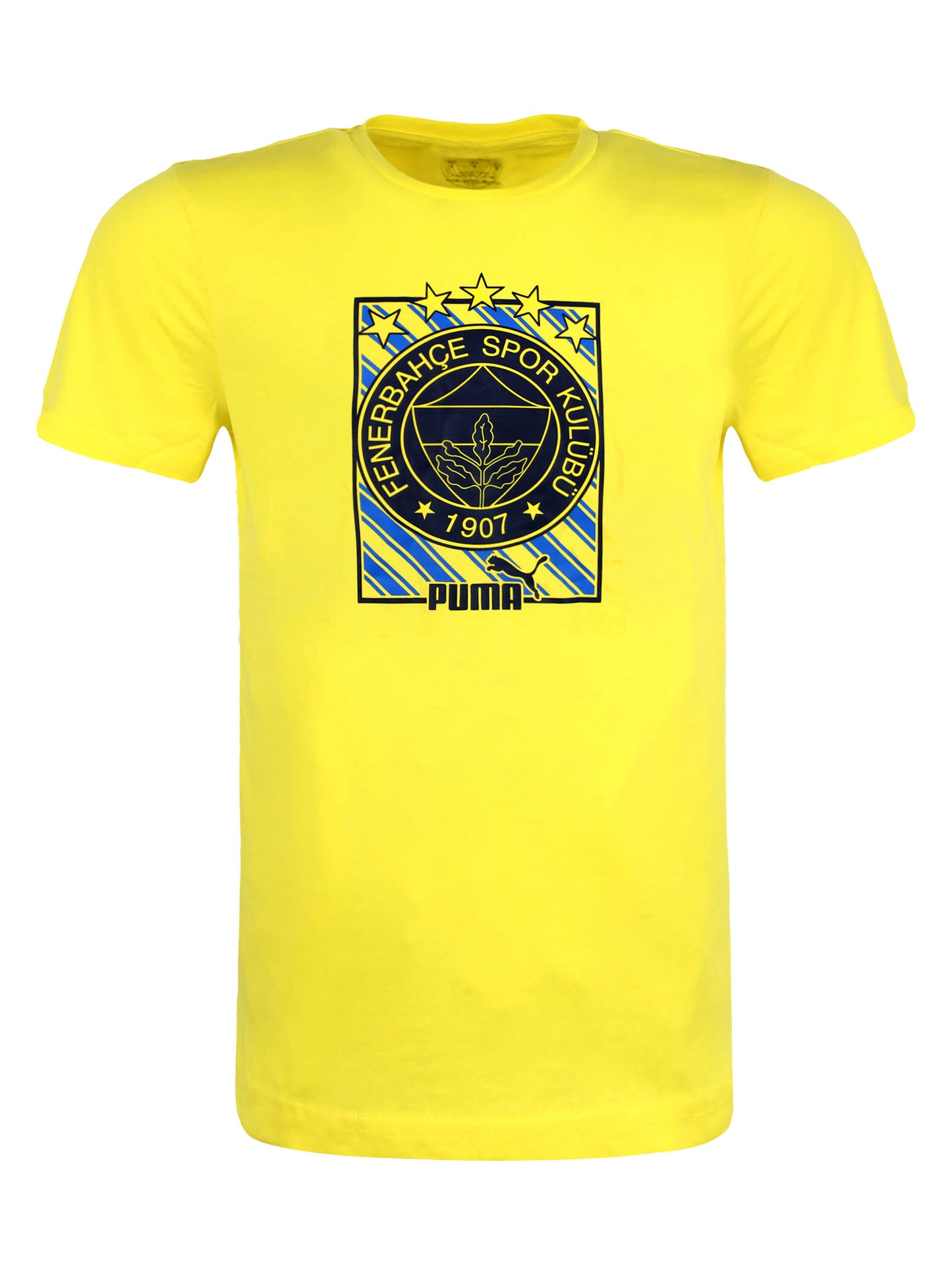 Fenerbahçe Puma Sarı Logo Tshirt