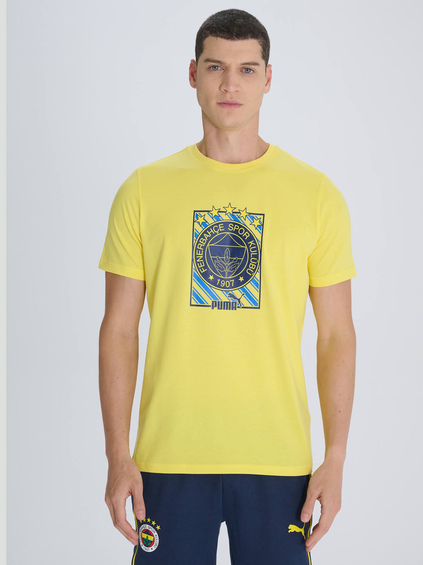 Fenerbahçe Puma Sarı Logo Tshirt