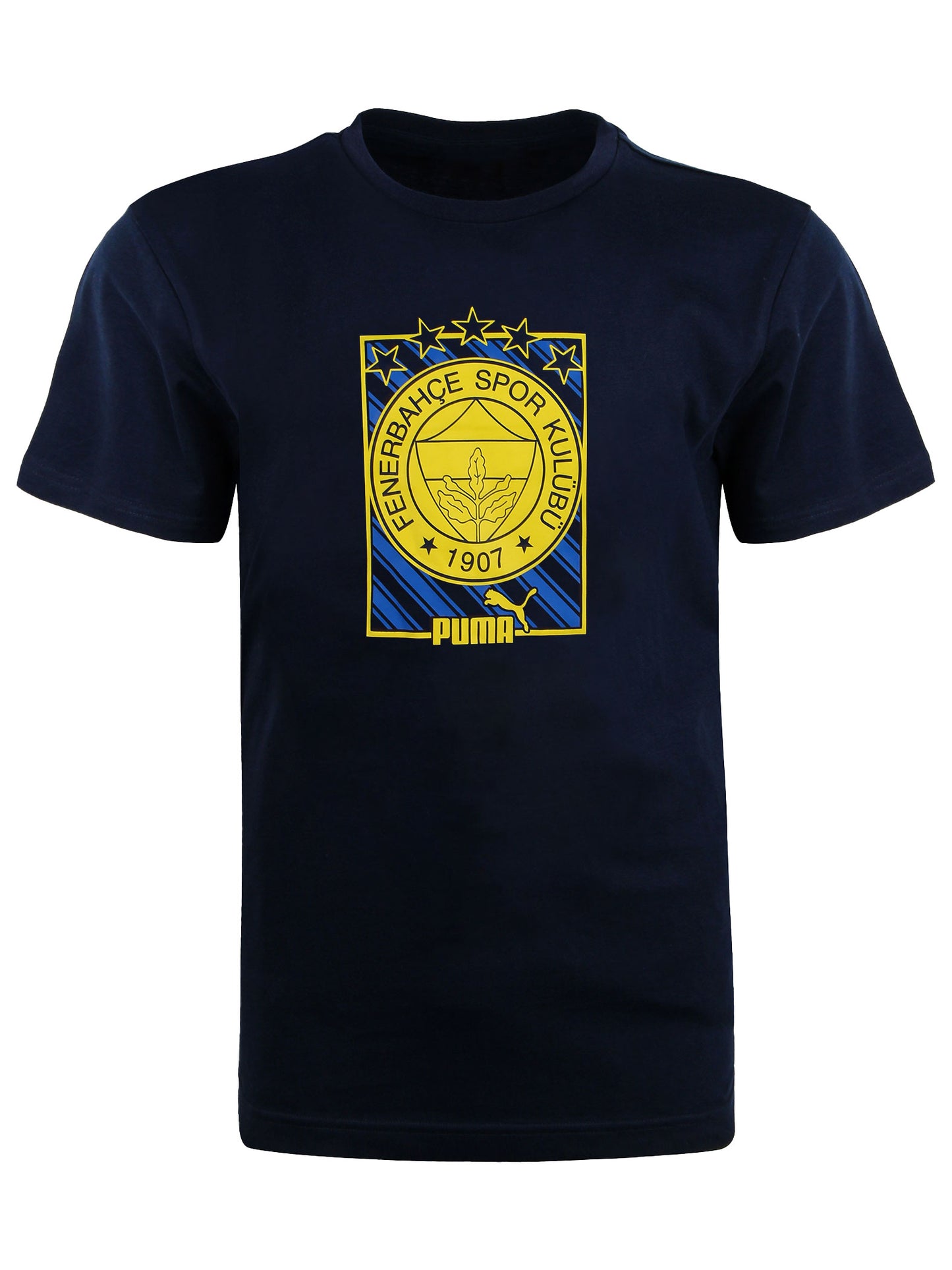 Fenerbahçe Puma Lacivert Logo Tshirt