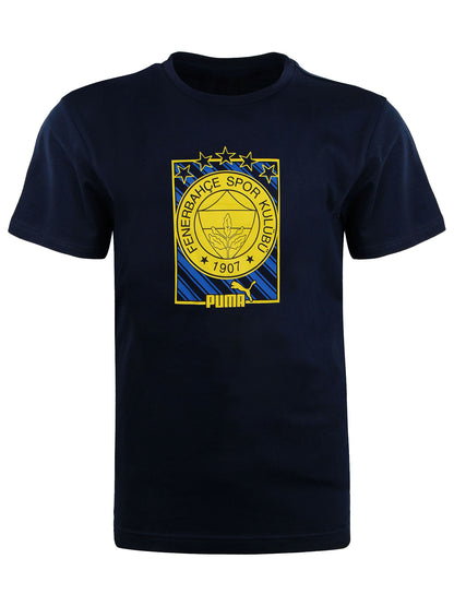 Fenerbahçe Puma Lacivert Logo Tshirt