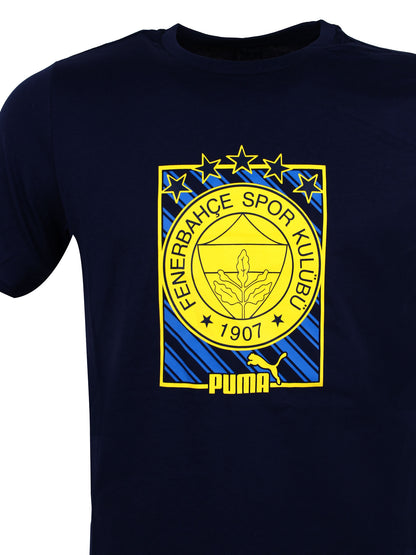 Fenerbahçe Puma Lacivert Logo Tshirt