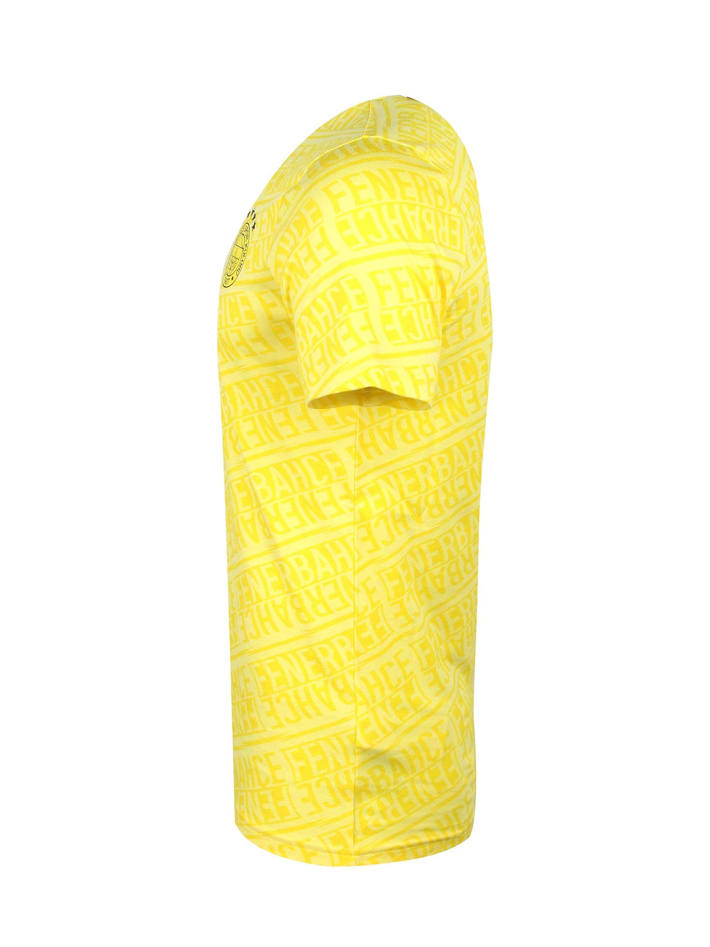 Fenerbahçe Puma Sarı Pattern Tshirt
