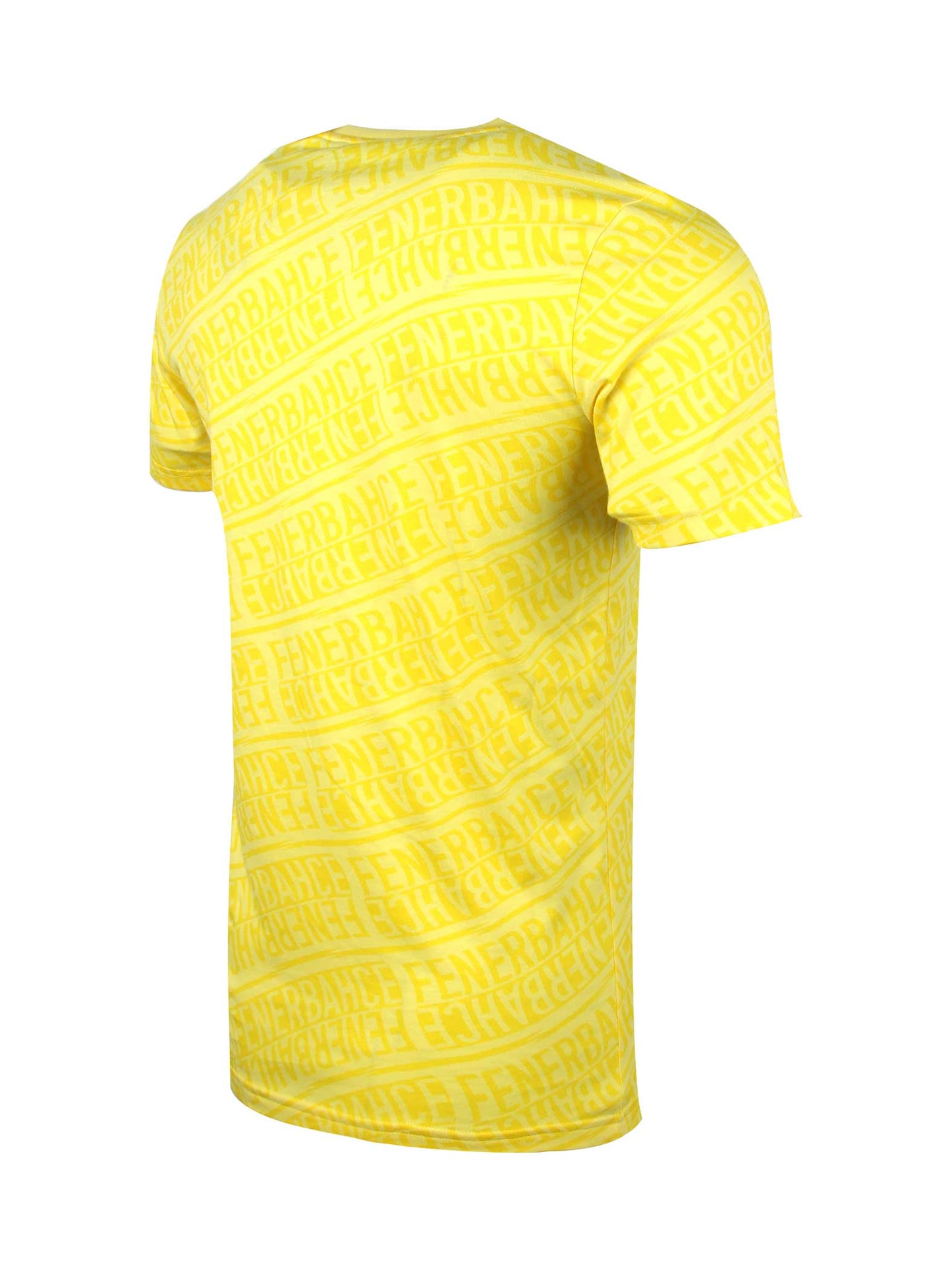 Fenerbahçe Puma Sarı Pattern Tshirt
