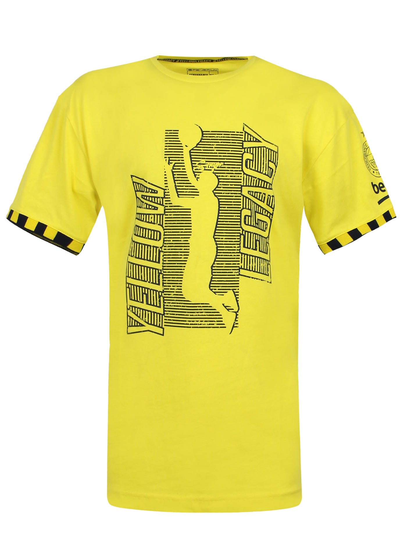 Fenerbahçe Sarı Basketbol Yellow Legacy Oversize Tshirt