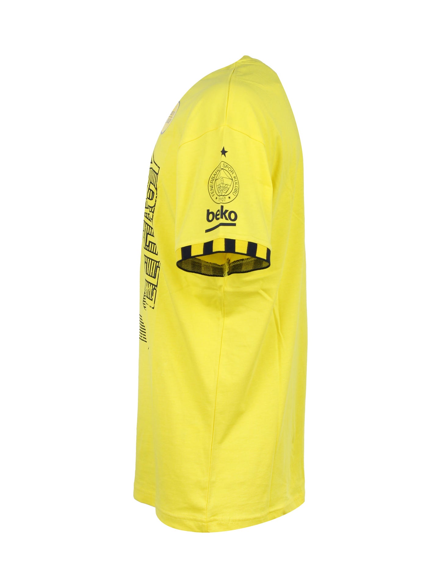 Fenerbahçe Sarı Basketbol Yellow Legacy Oversize Tshirt