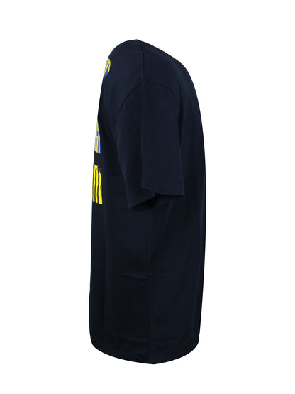 Fenerbahçe Lacivert Tribün Çubuklu Forma Erkek Oversize Tshirt