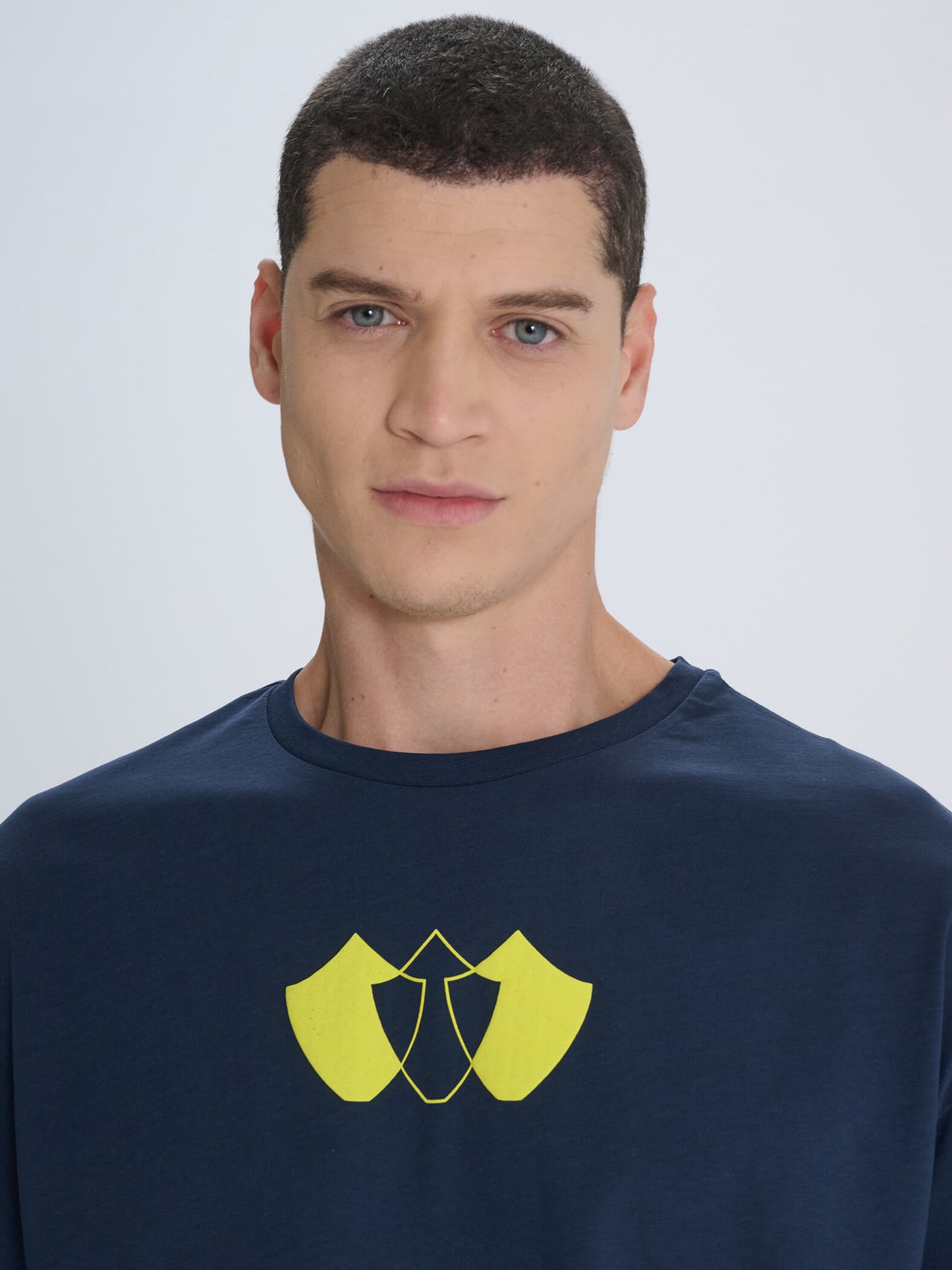 Fenerbahçe Lacivert Omuz Omuza Erkek Oversize Tshirt