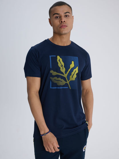 Fenerbahçe Lacivert Tribün Palamut Erkek Tshirt