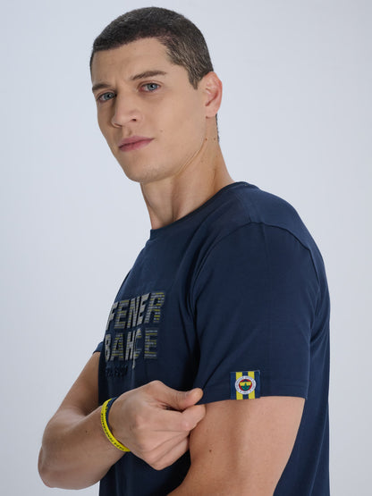 Fenerbahçe Lacivert Est 1907 Tribün Erkek Tshirt