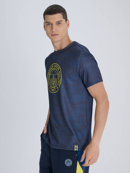 Fenerbahçe Lacivert Tribün Kamuflaj Erkek Tshirt