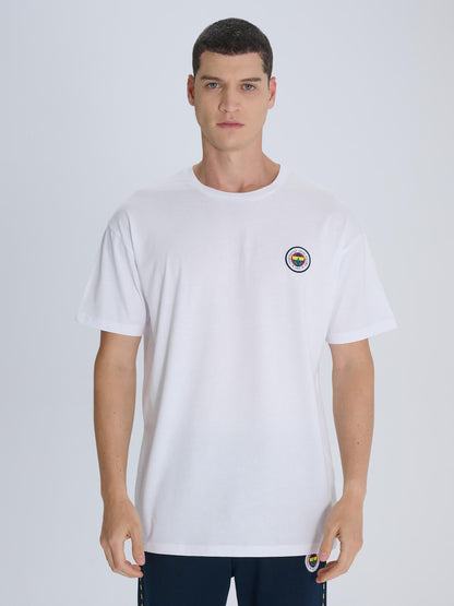 Fenerbahçe Beyaz Tribün Mazinde Bir Tarih Yatar Erkek Oversize Tshirt
