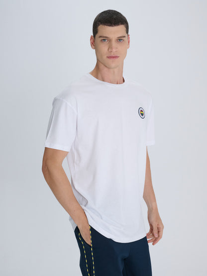 Fenerbahçe Beyaz Tribün Mazinde Bir Tarih Yatar Erkek Oversize Tshirt