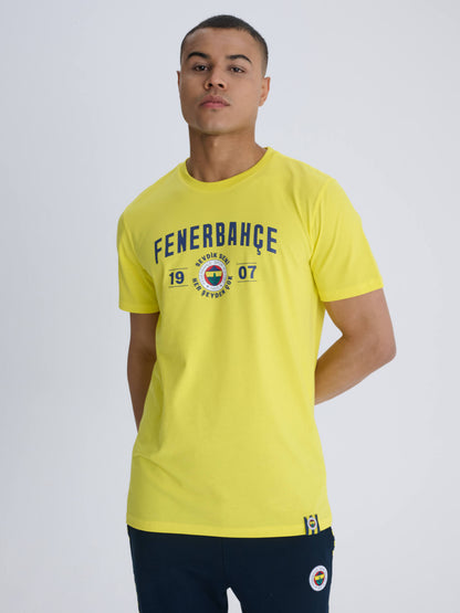 Fenerbahçe Sarı Tribün 1907 Erkek Tshirt