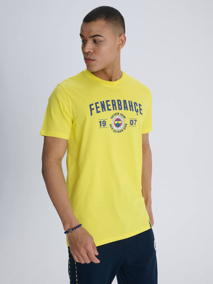 Fenerbahçe Sarı Tribün 1907 Erkek Tshirt