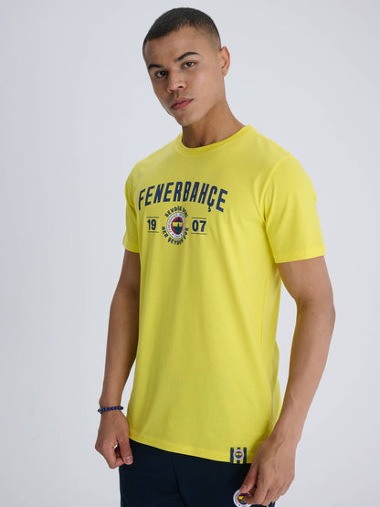 Fenerbahçe Sarı Tribün 1907 Erkek Tshirt