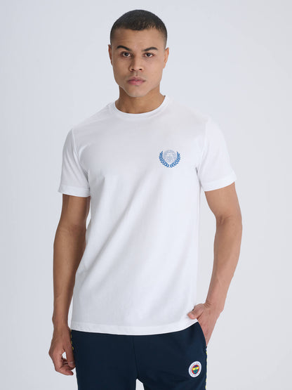 Fenerbahçe Beyaz Kolej Established Erkek Tshirt