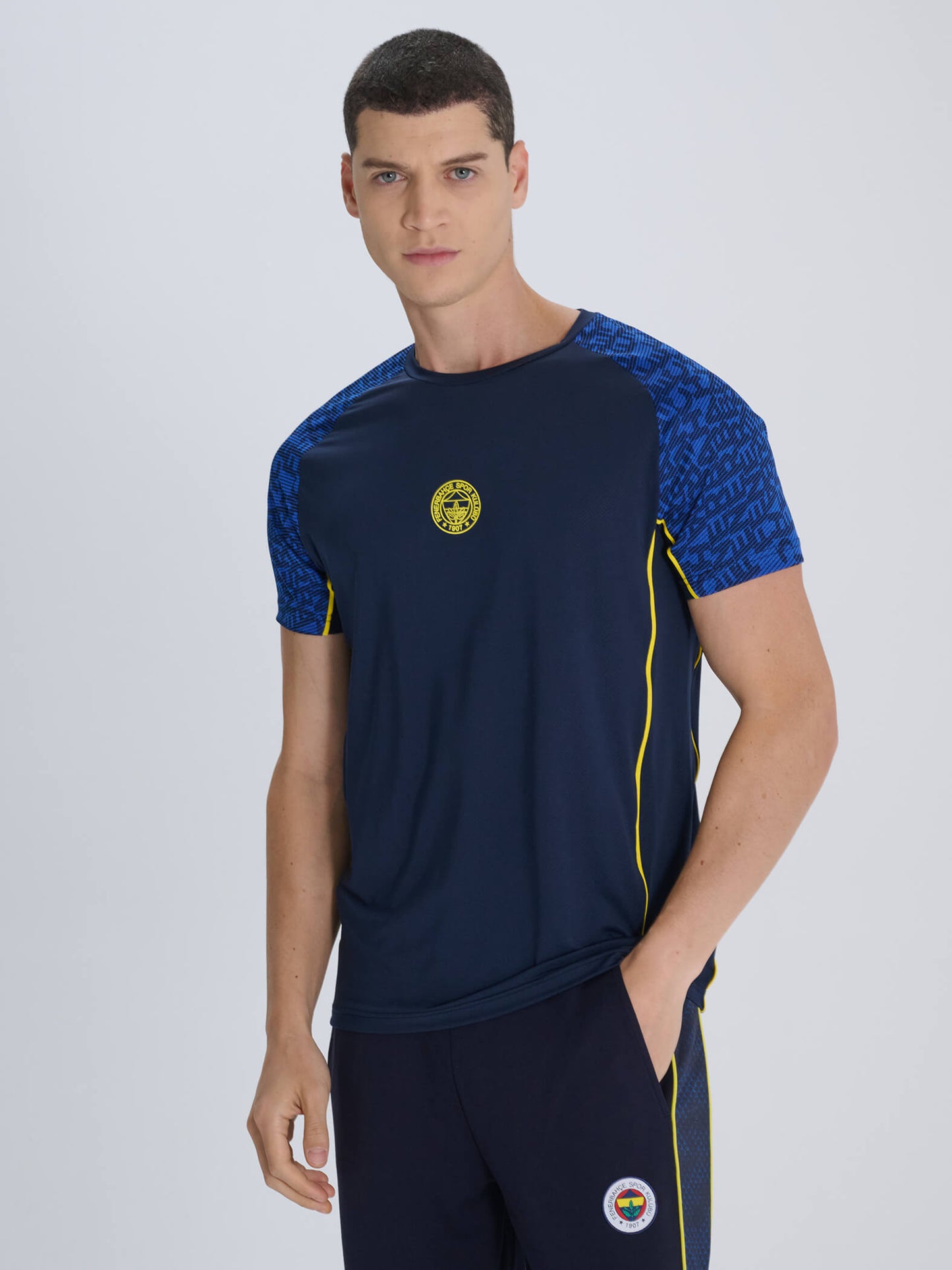 Fenerbahçe Lacivert Aktif Erkek Tshirt