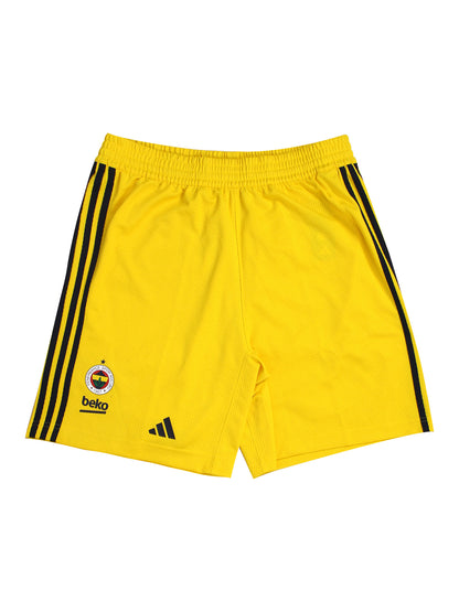 Fenerbahçe 24/25 Adidas Basketbol Erkek Sarı Maç Şortu